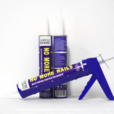 All Purpose Heavy Duty No More Nails Glue Adhesive Cement Liquid Nail Silicone Sealant For Wood Furniture Plaster Bonding